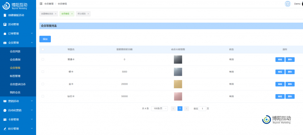 《博陽(yáng)會(huì )員管理系統，怎么設置會(huì )員等級？》